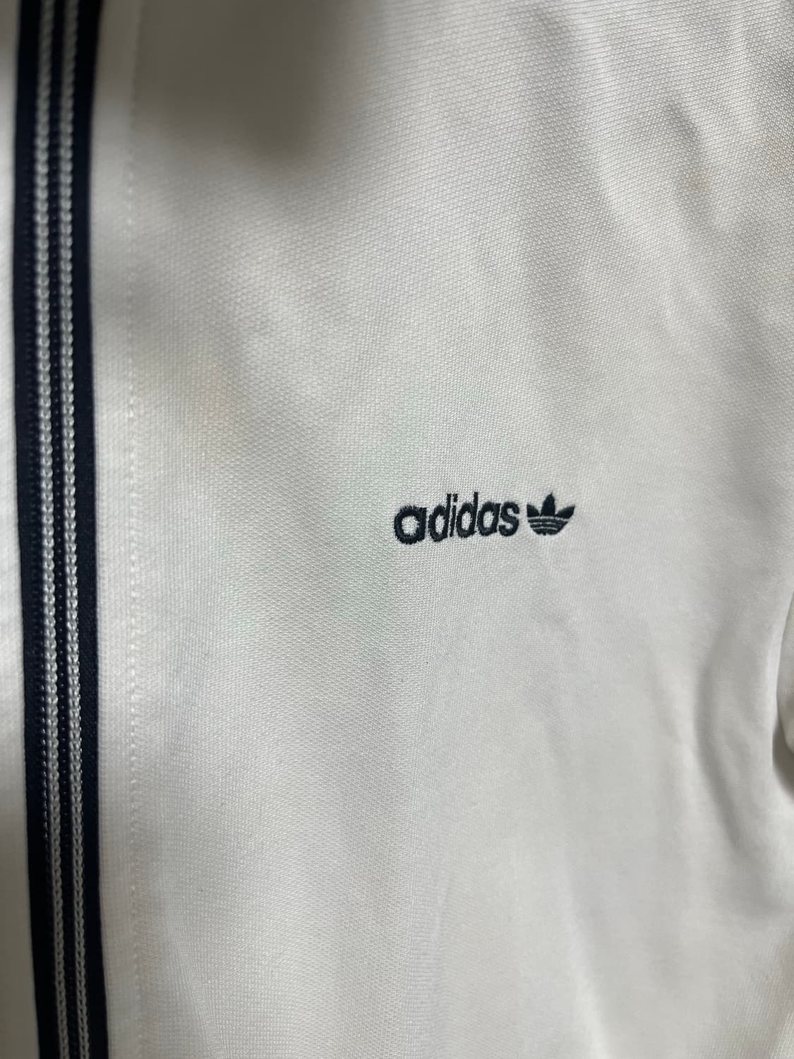 아디다스 베켄바우어 화이트 삼선 트랙탑 상품이미지2