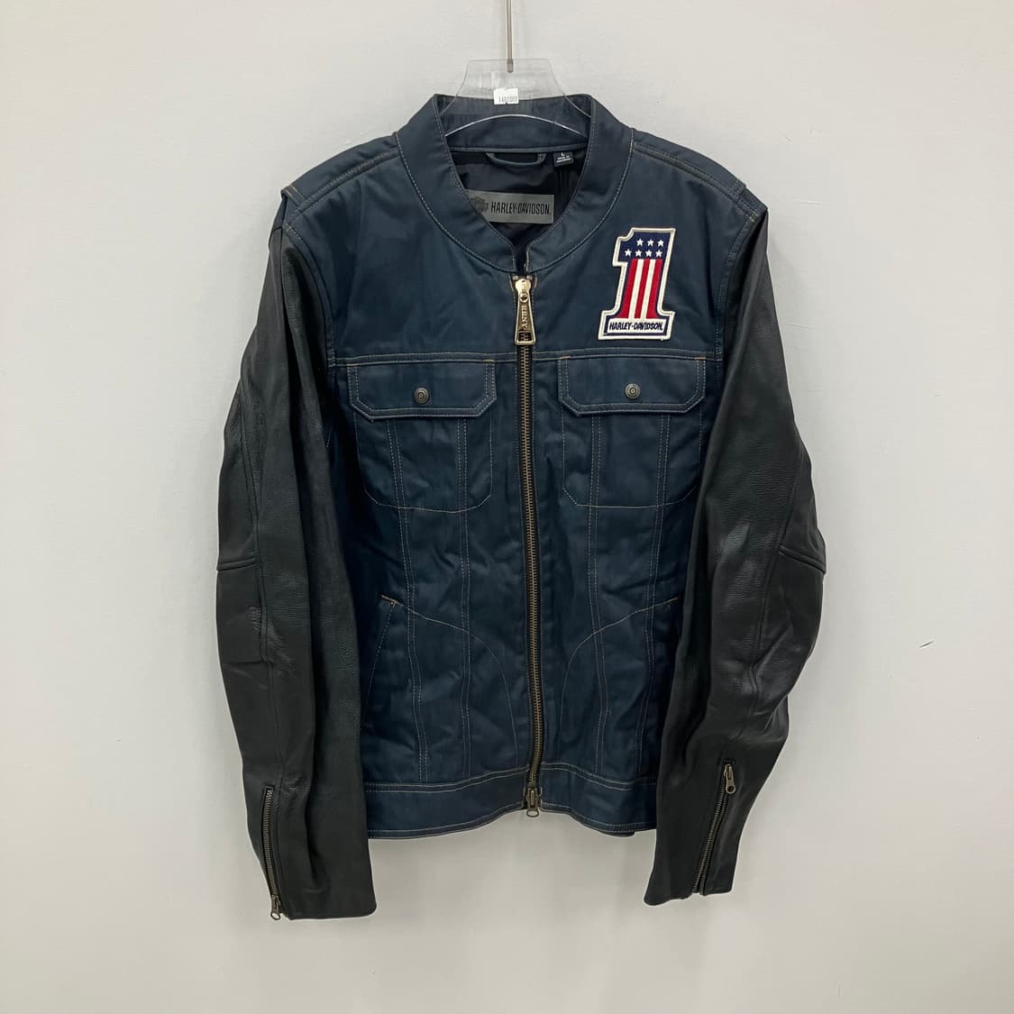 할리데이비슨 아테리얼 데님 가죽 라이딩 자켓 L 상품이미지1
