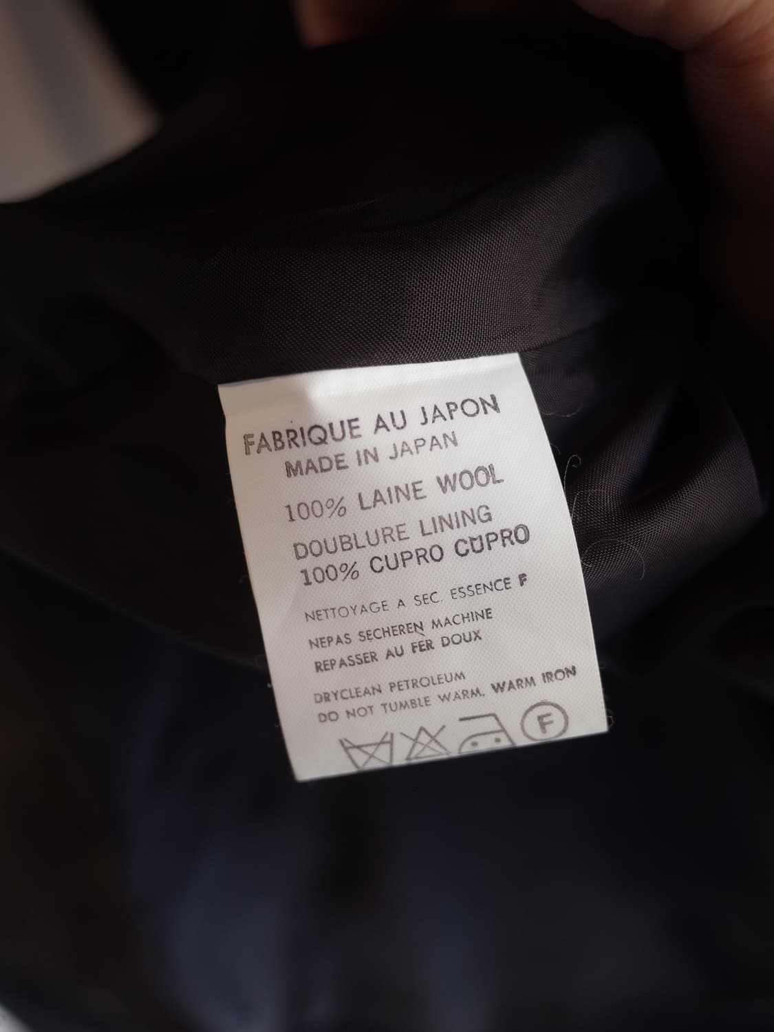 YohjiYamamoto 요지 야마모토 울 원피스 상품이미지5