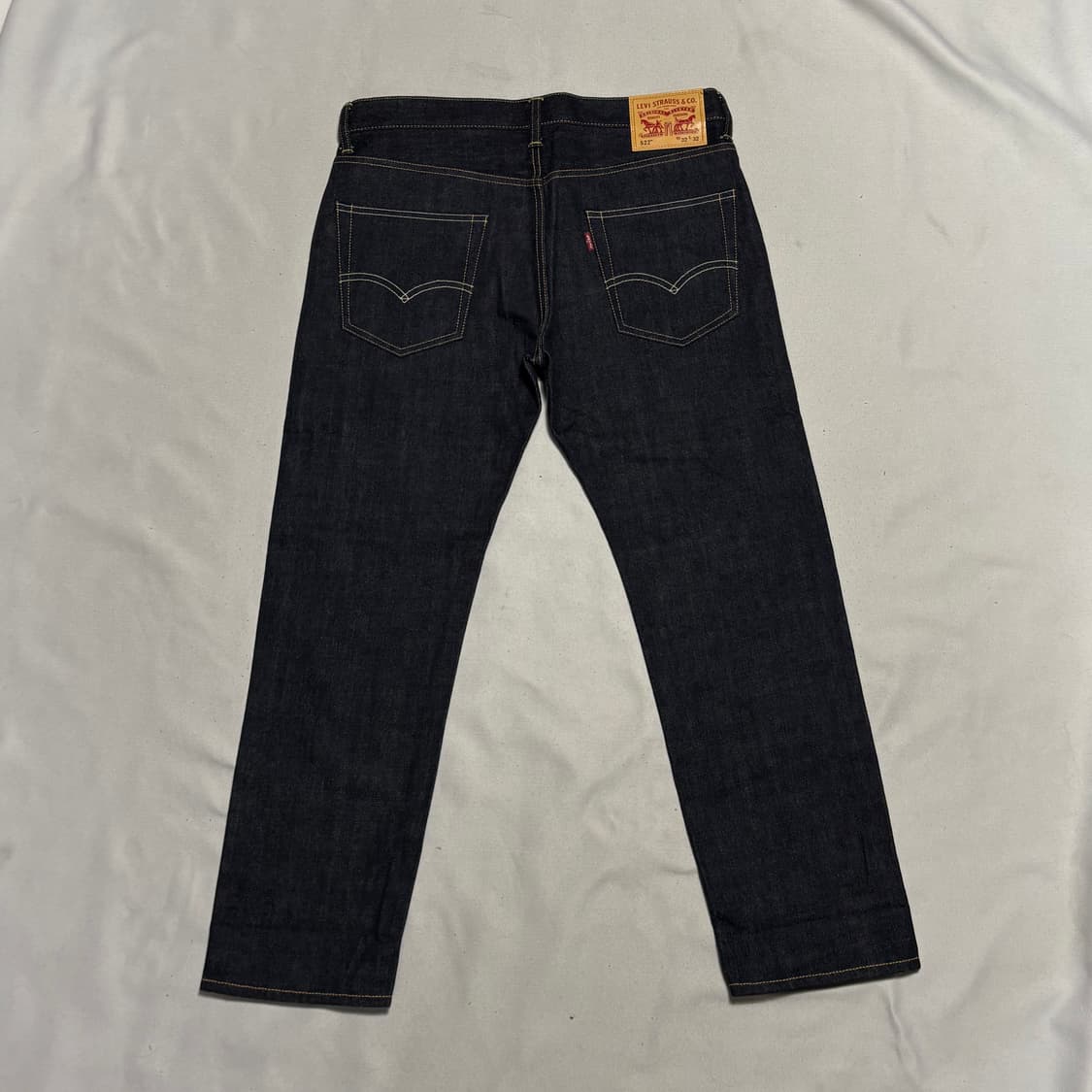 M 준야 와타나베 X 리바이스 가죽 패치 데넴 팬츠 상품이미지3