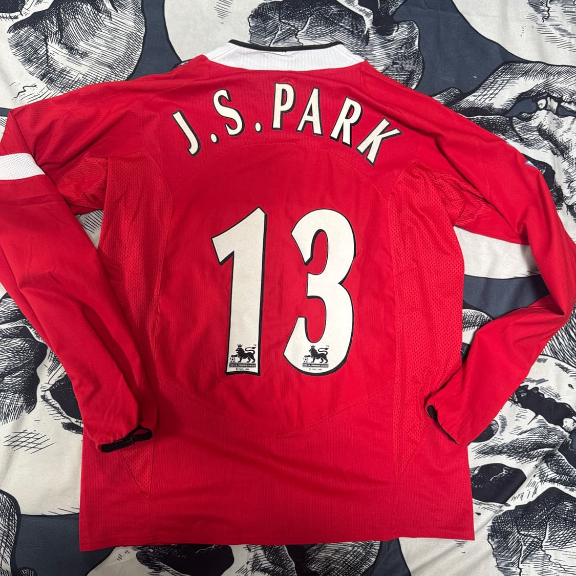 정품 05-06 맨체스터 유나이티드 박지성 마킹 L사이즈   상품이미지2