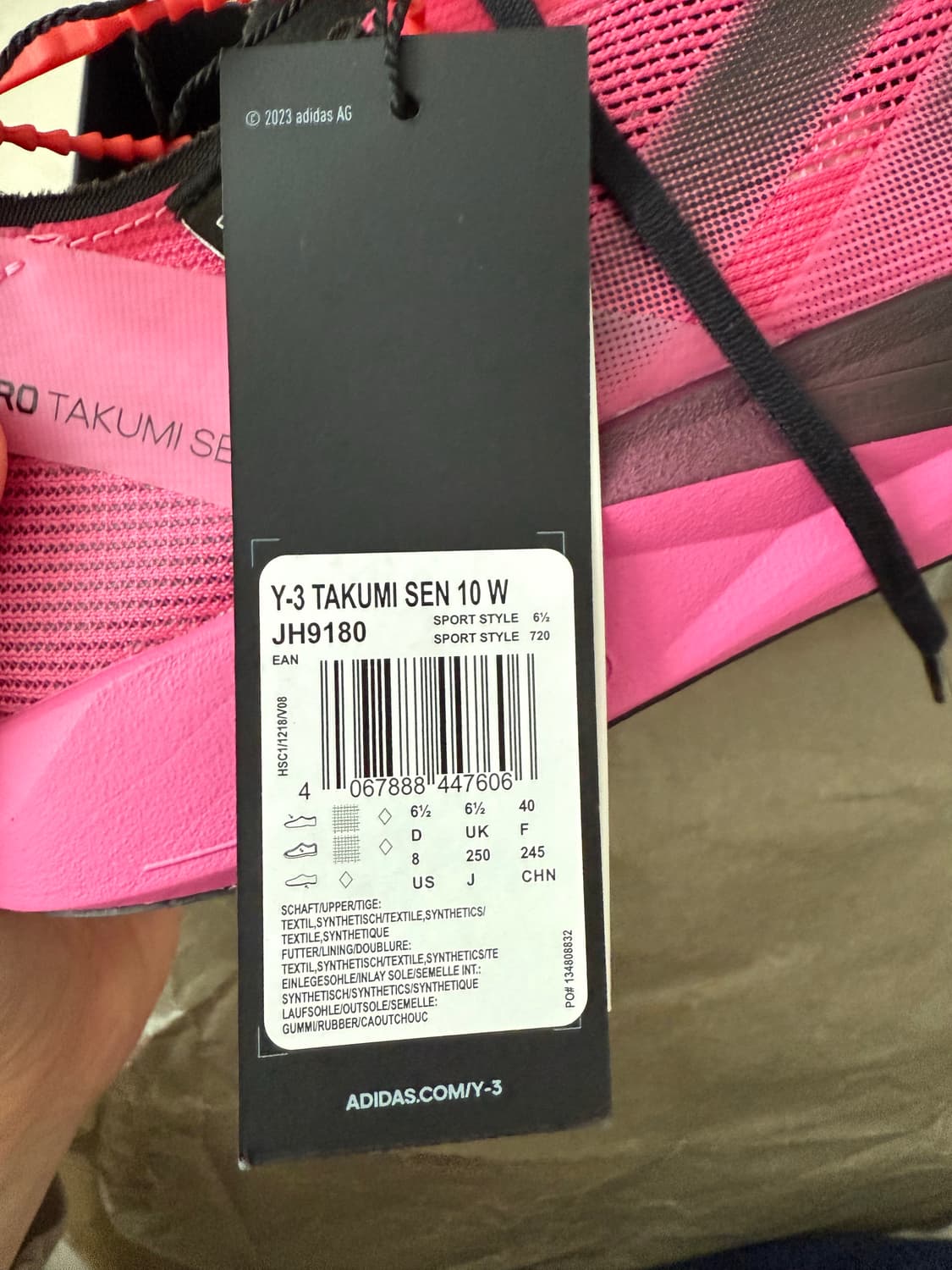 새제품) Y-3 TAKUMI SEN 10 상품이미지5