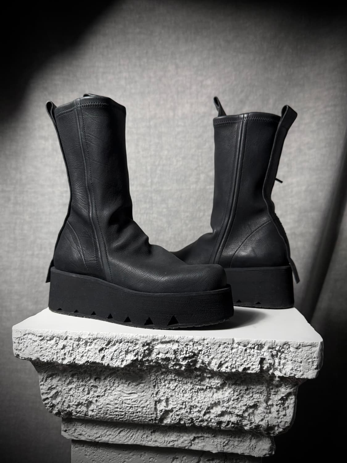 Puro Secret Triangle Platform Mid Boots  상품이미지1