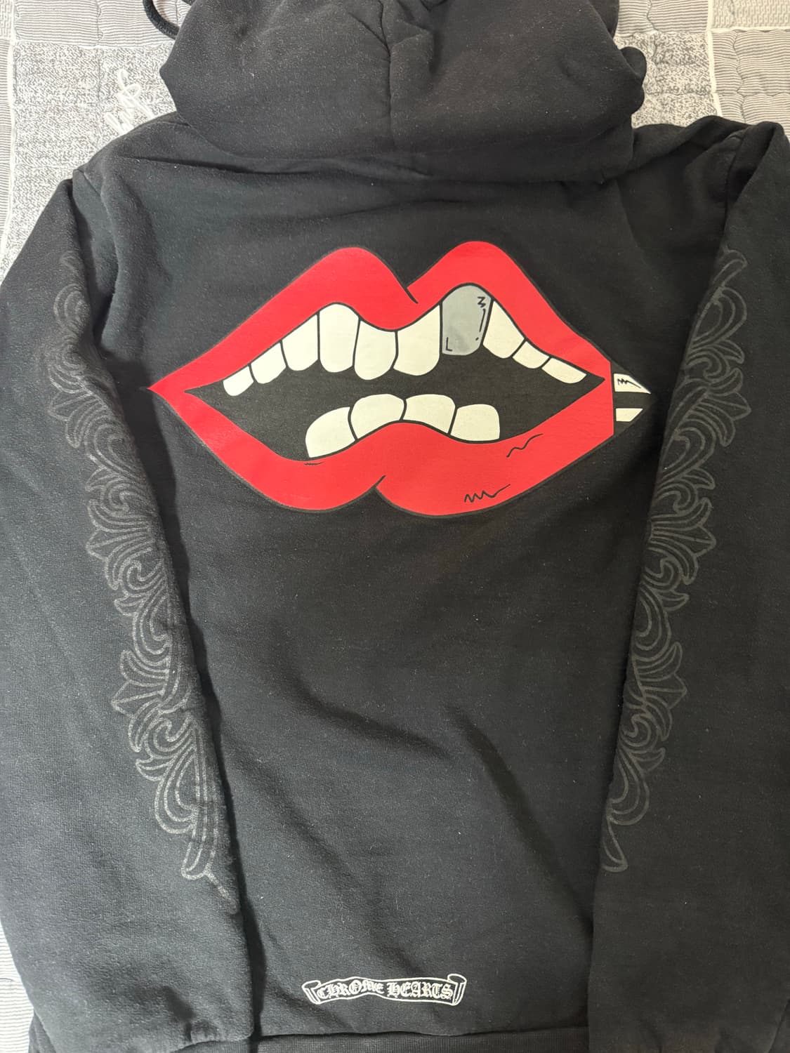 크롬하츠 매티보이 촘퍼 블랙 후드 M 상태양호 희소성굳! 상품이미지3