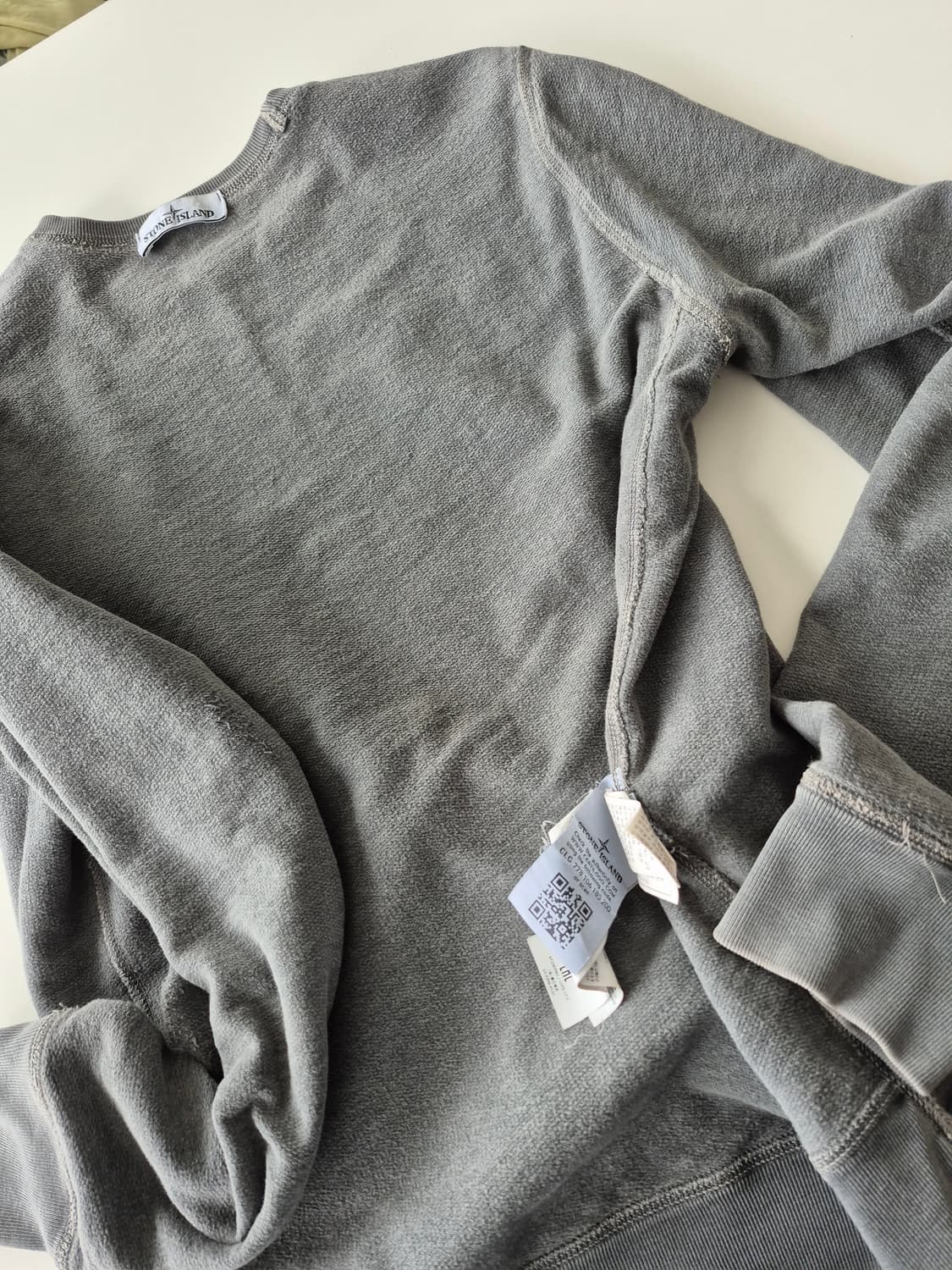 스톤아일랜드  백화점판)워싱 맨투맨 (83K2561 상품이미지9