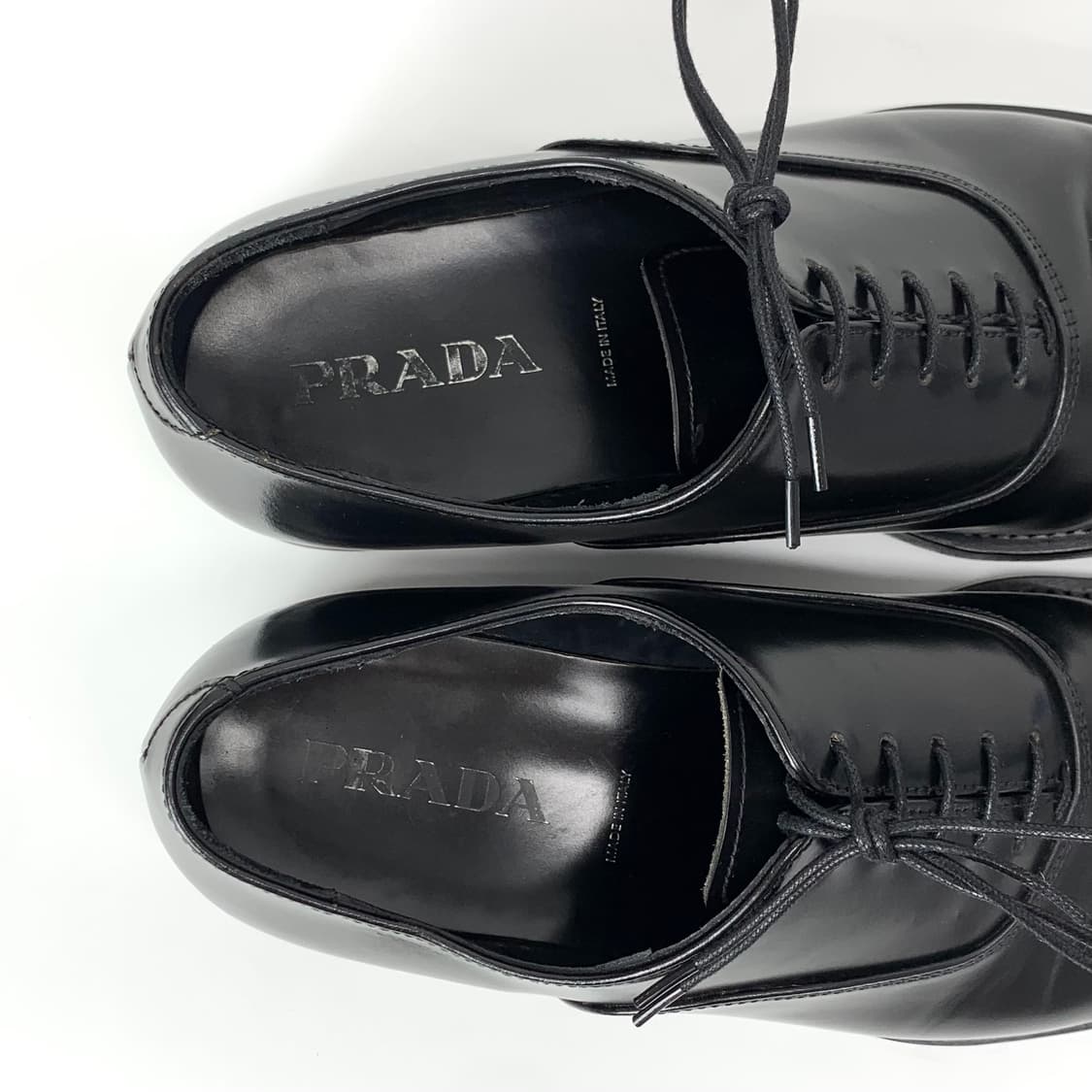 프라다 스퀘어토 더비 슈즈 상품이미지8