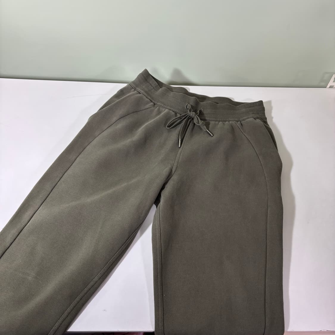 우먼M 룰루레몬 아시아핏 코튼 밴딩 조거팬츠 상품이미지3