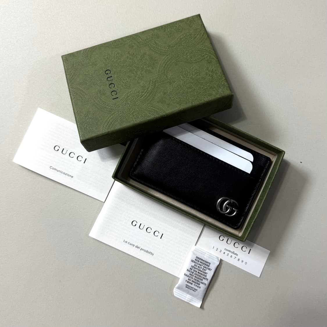 [정품/당일출고]구찌 마몬트 카드지갑 상품이미지1