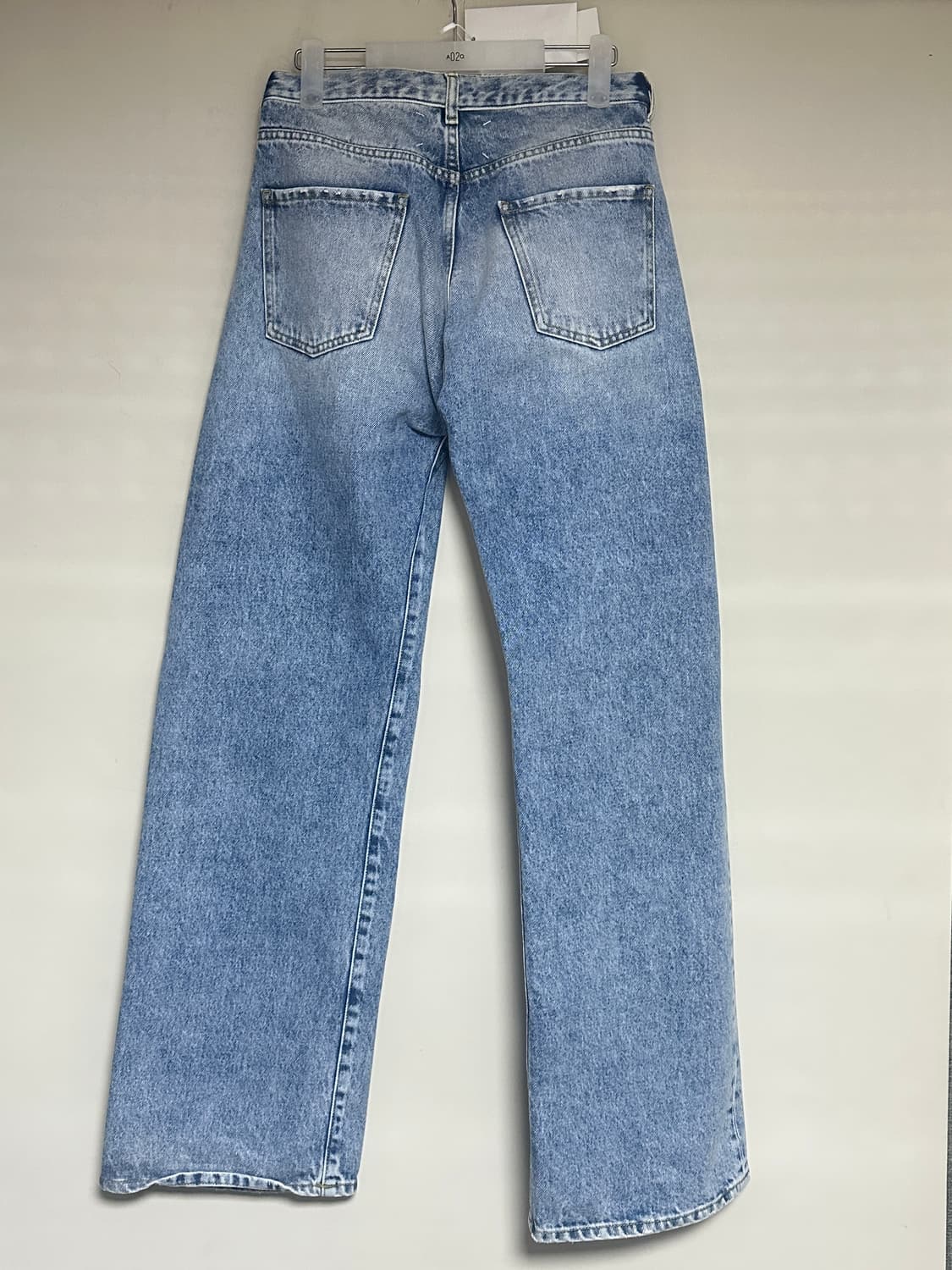 (42) 마르지엘라  콘트라스트 포켓 와이드 데님 진 팬츠 상품이미지3