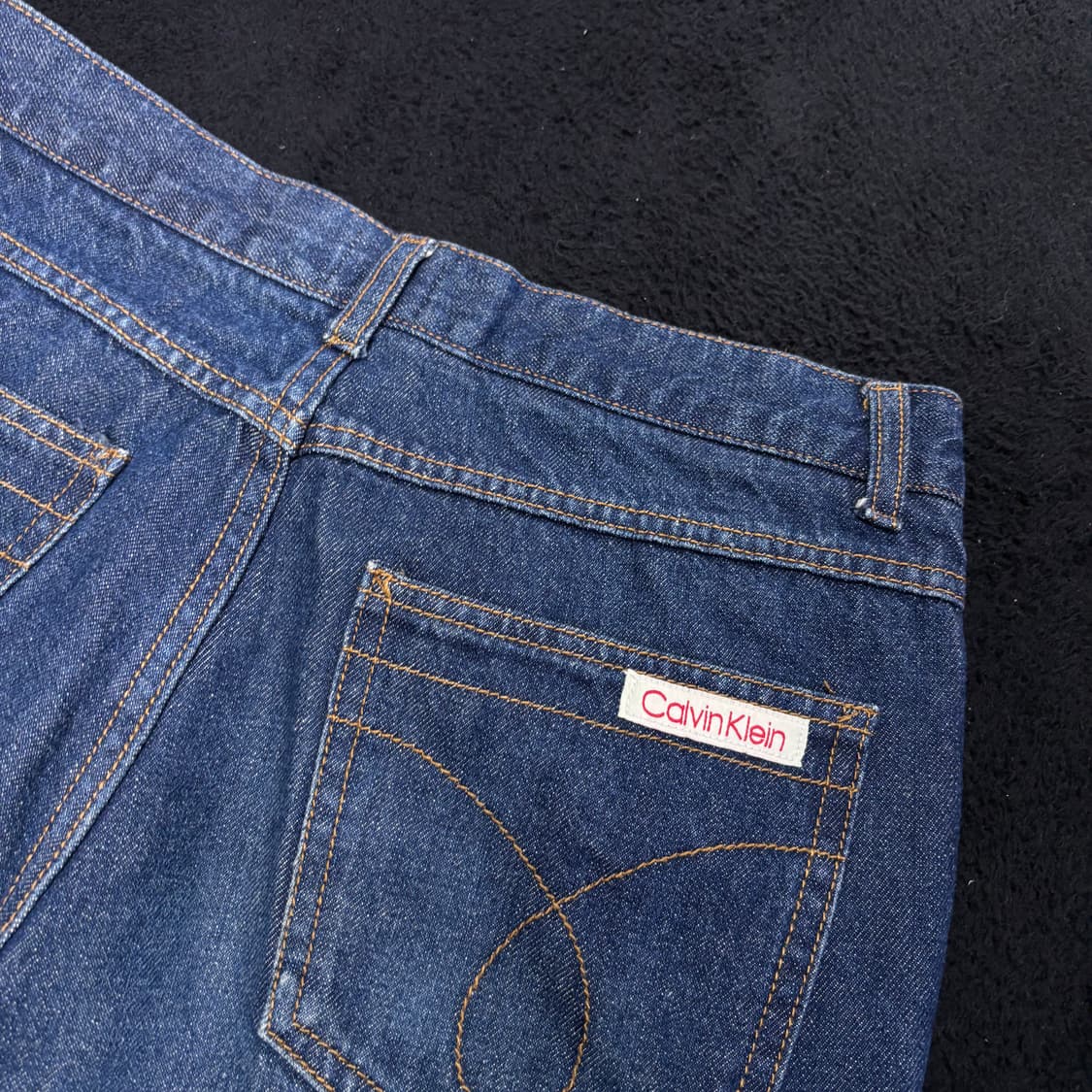 30 캘빈클라인 CK 진청 레귤러핏 데님팬츠 상품이미지3