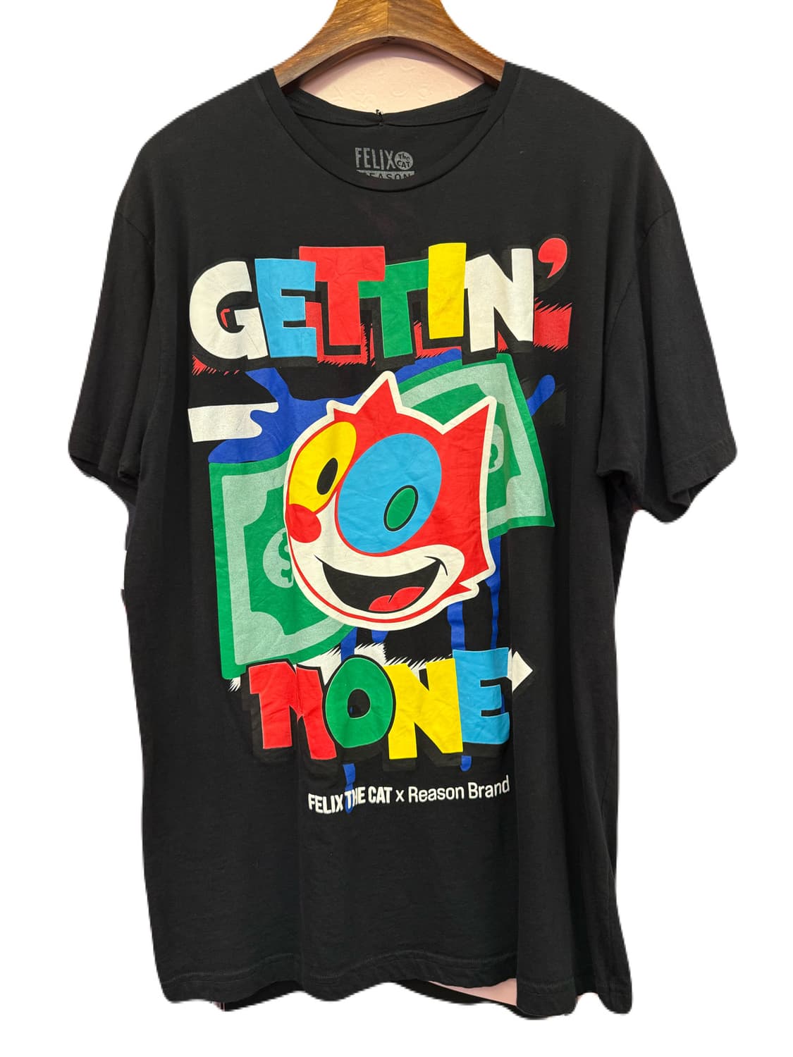 FELIX THE CAT x Reason Brand 그래픽 반팔 티셔츠 상품이미지1
