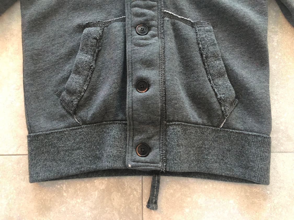 아베크롬비 그레이 후드 집업 상품이미지5