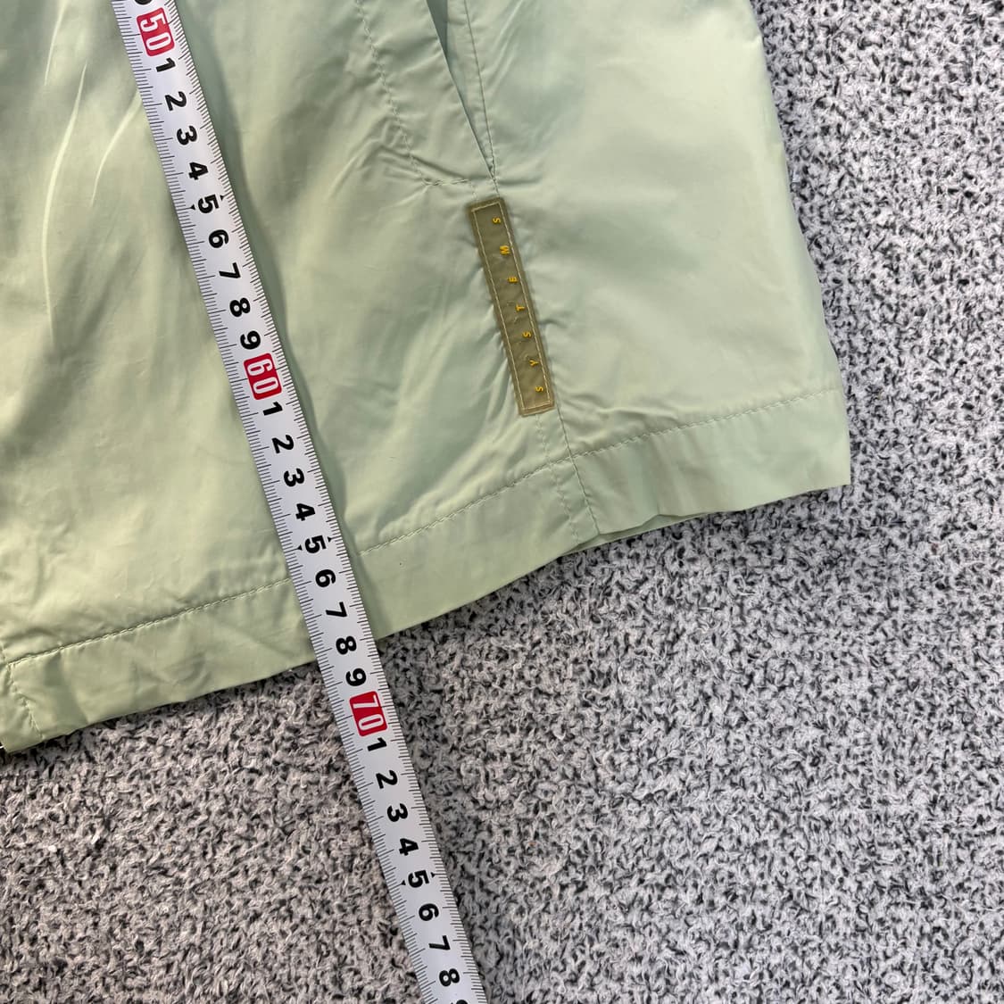 실측확인 시스템 남성 바람막이 자켓 0319J 상품이미지6