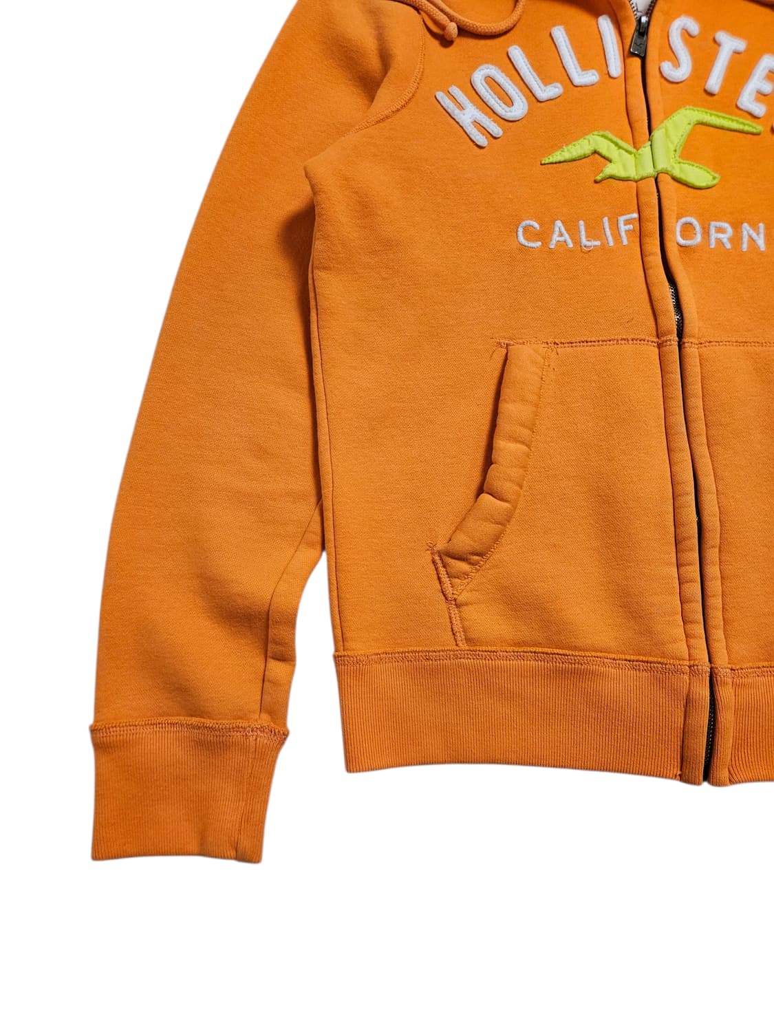 홀리스터 자수 로고 후드 집업 상품이미지4