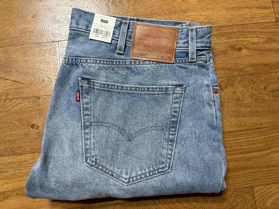 리바이스 501 셀비지진 38/30 상품이미지4