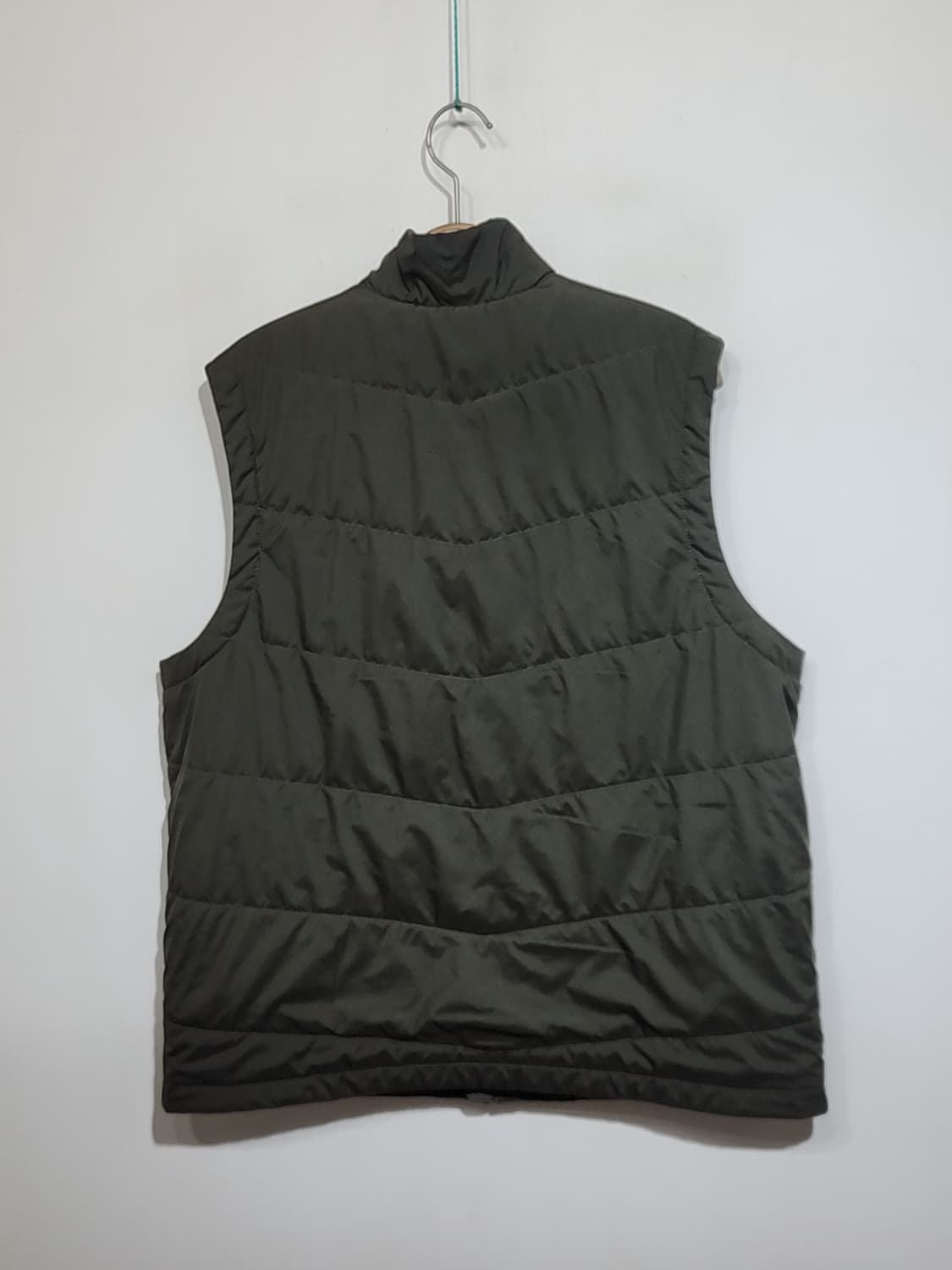 (XL) 노스페이스 패딩조끼 카키 집업 베스트 캐주얼  상품이미지6
