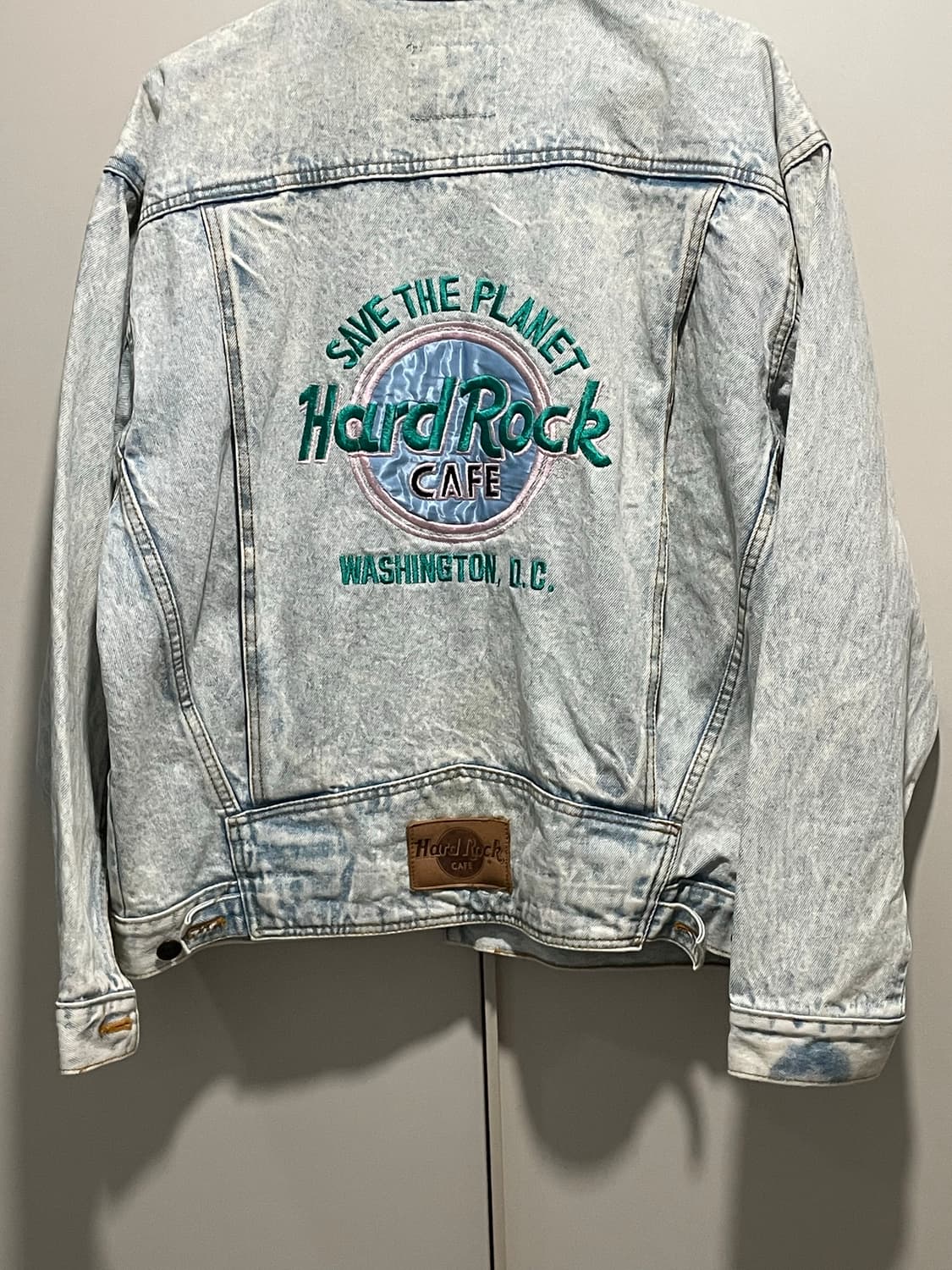 하드락 데님자켓 판매합니다 상품이미지2