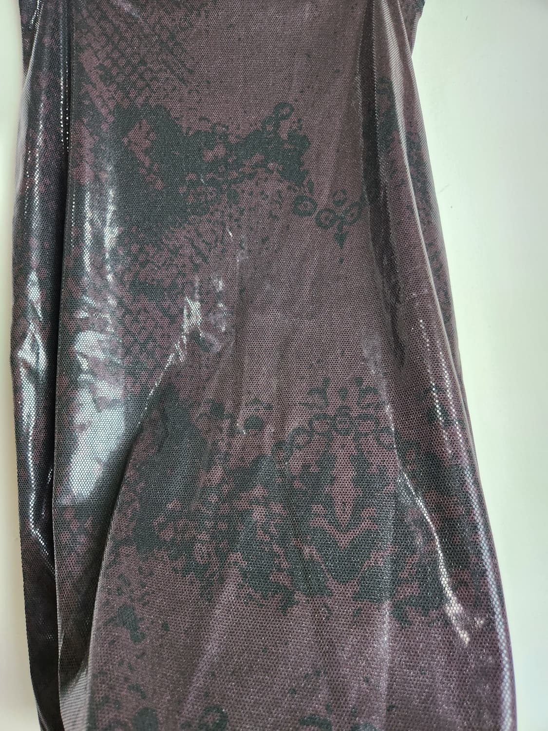 (made in france)글로시 패턴 스커트 상품이미지6