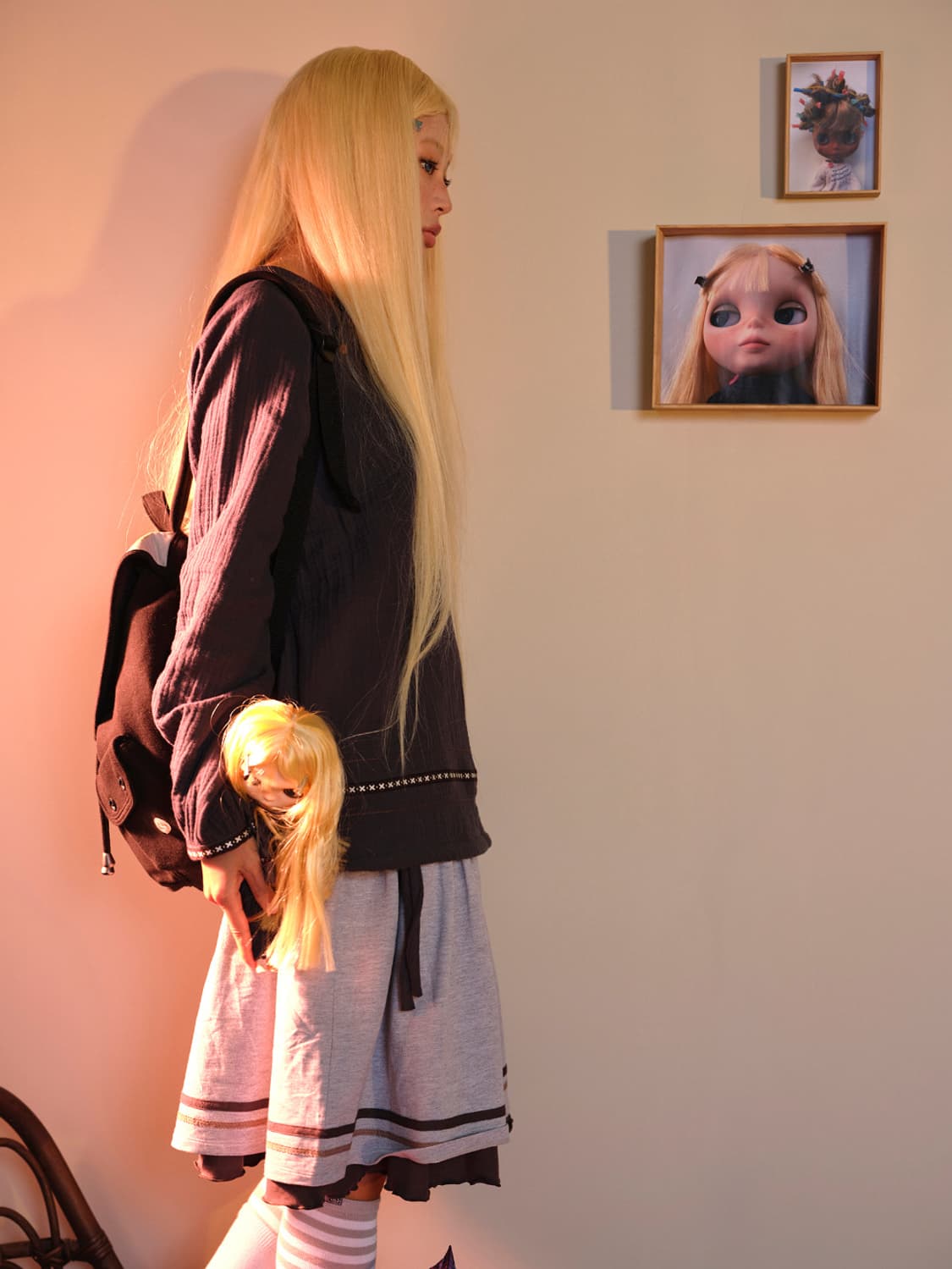 코이세이오 브라이스 폴딩 셔링 스커트 2사이즈 상품이미지3