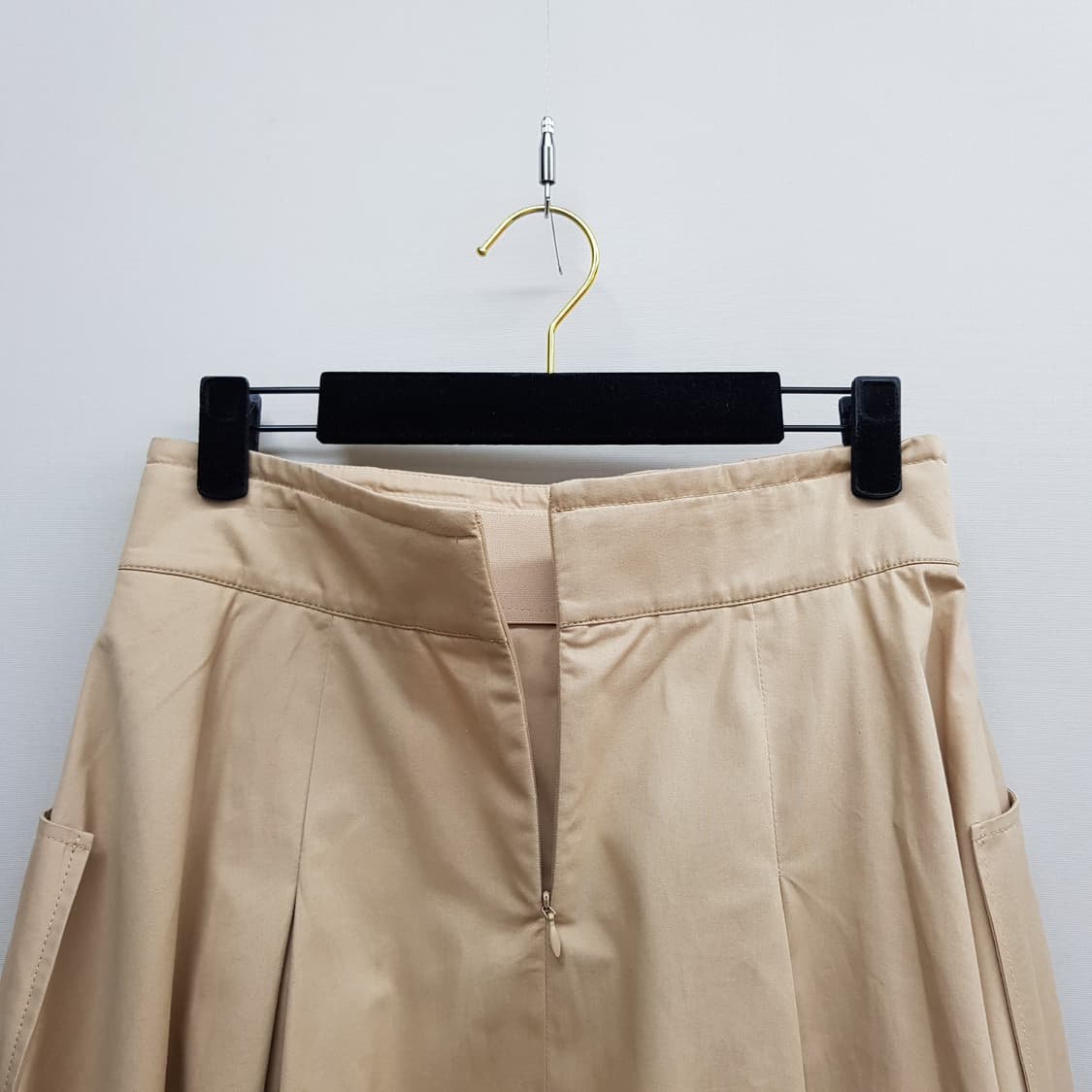 한섬 마인 2024 코튼 A라인 버튼 스커트 67-98사이즈 상품이미지5