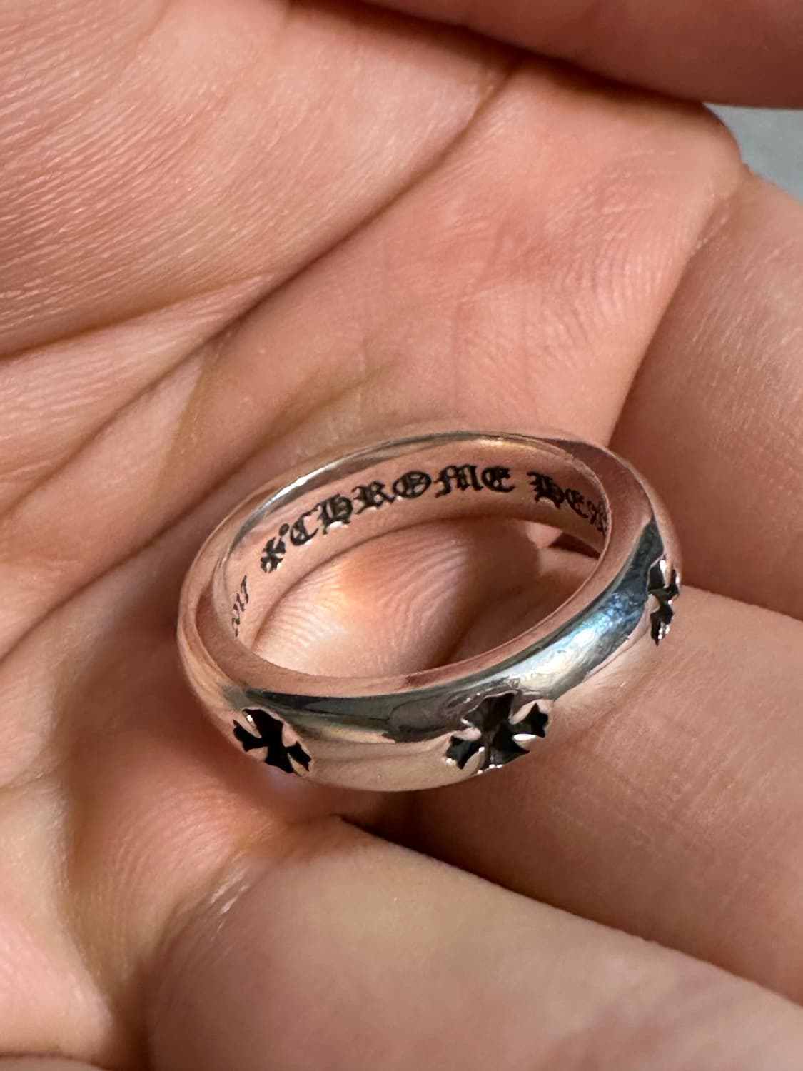 크롬하츠 네거티브링 us6.5(한국 13호) 상품이미지4