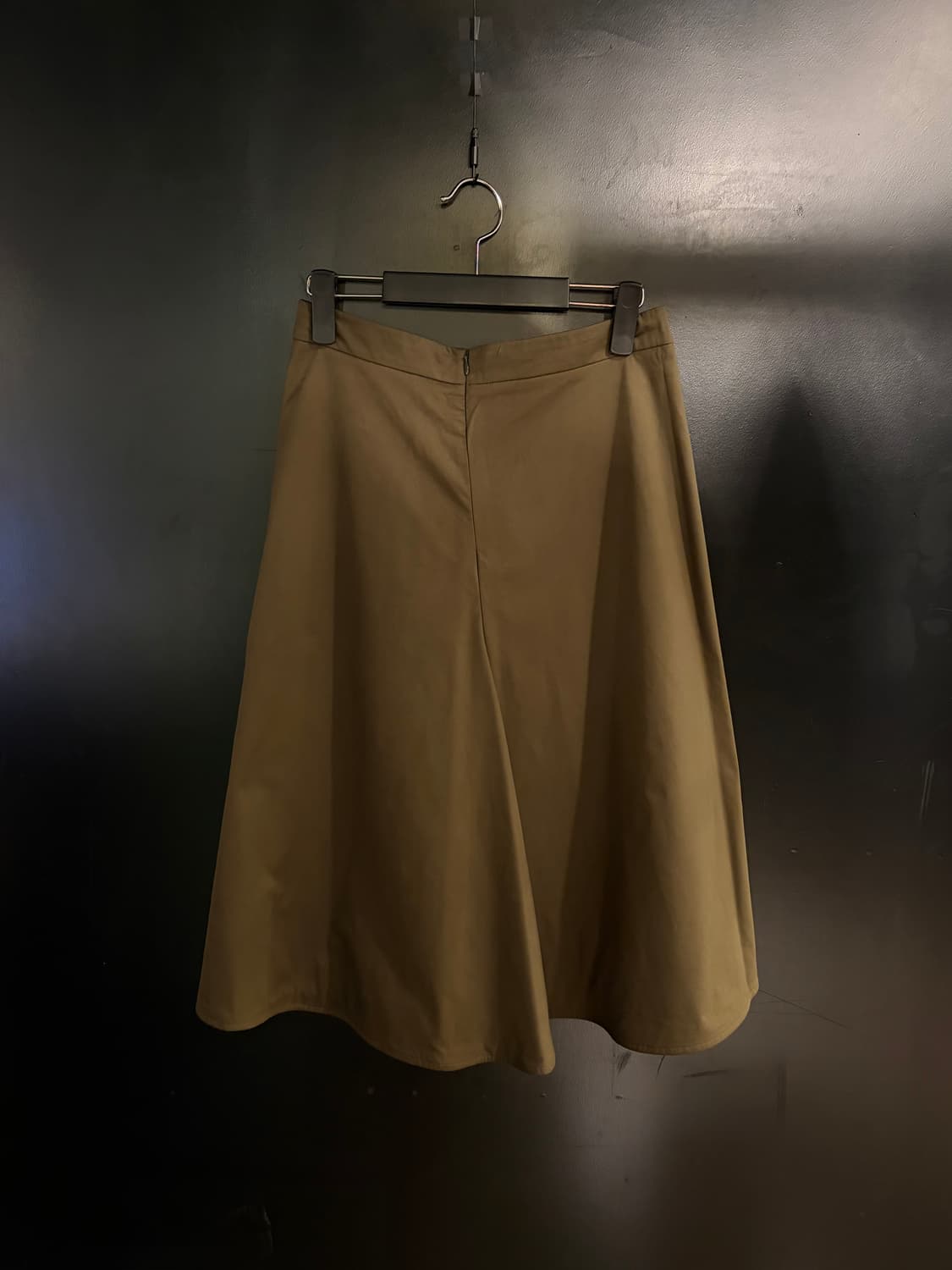 질샌더 브라운 미디스커트 상품이미지2