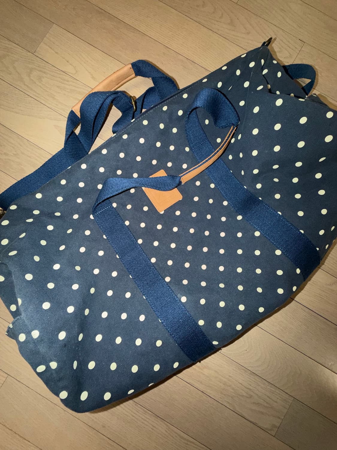 도트 빈티지 더플백 토트백 토드백 potter barn 도트코어 백 상품이미지1