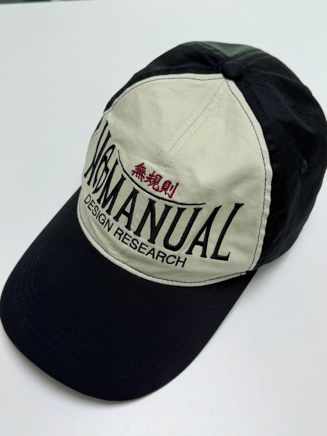노매뉴얼 2C 트러커 볼캡 블랙 상품이미지3