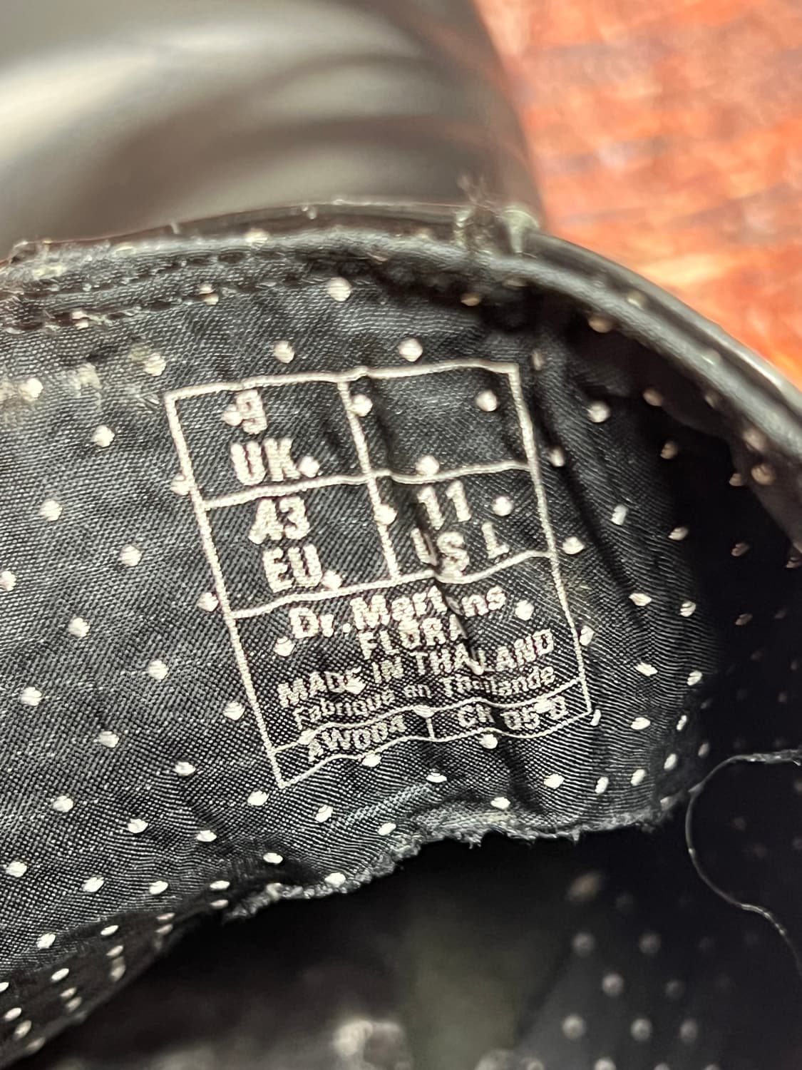 닥터마틴 플로라 첼시부츠 블랙 43 (275~280) 상품이미지5