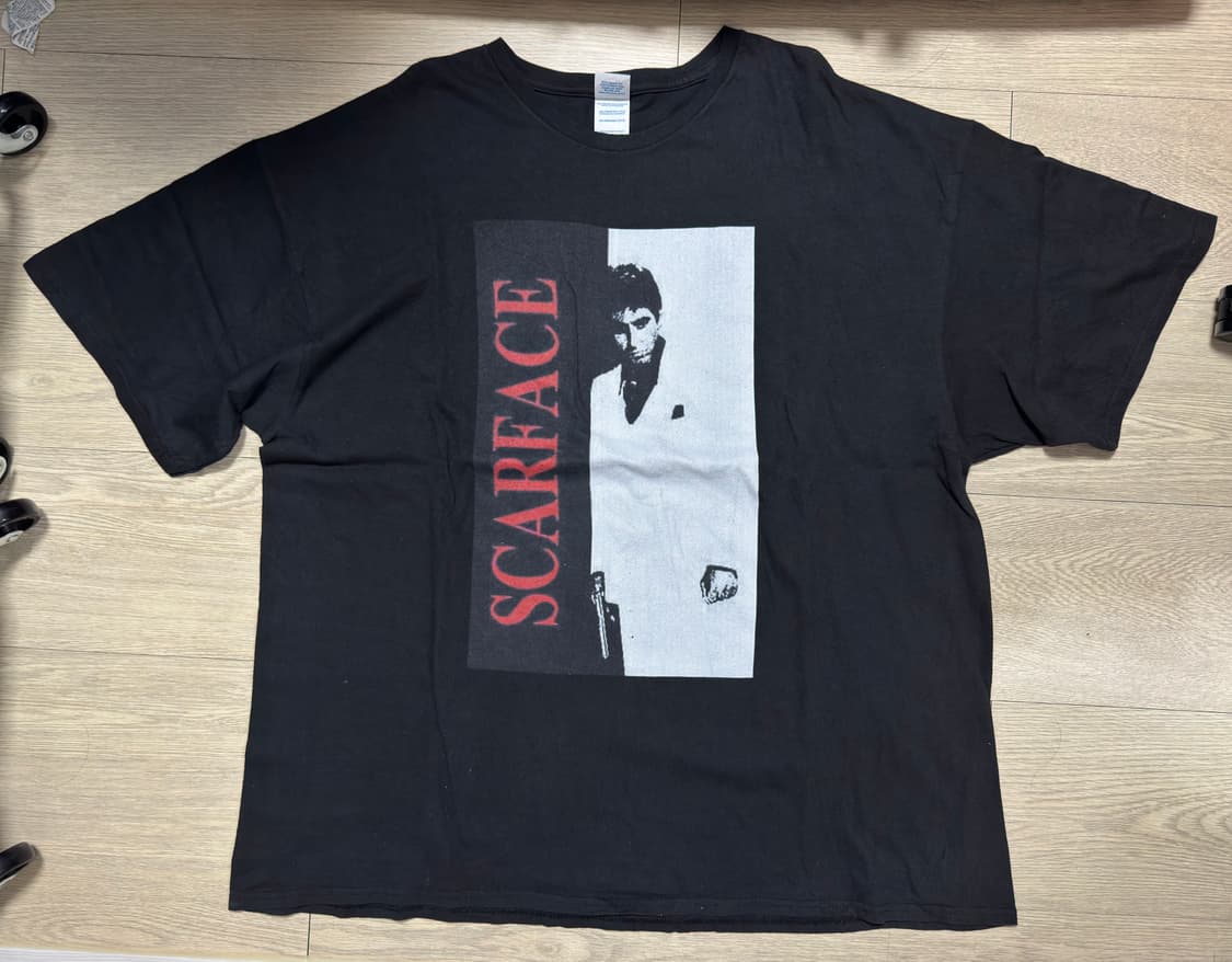 빈티지 영화 스카페이스 무비 티셔츠 상품이미지2