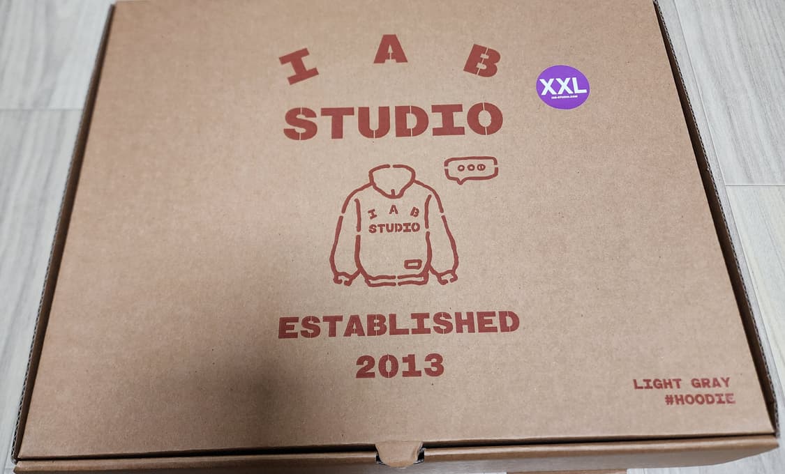 [XXL] 아이앱 스튜디오 후드 라이트 그레이 상품이미지8