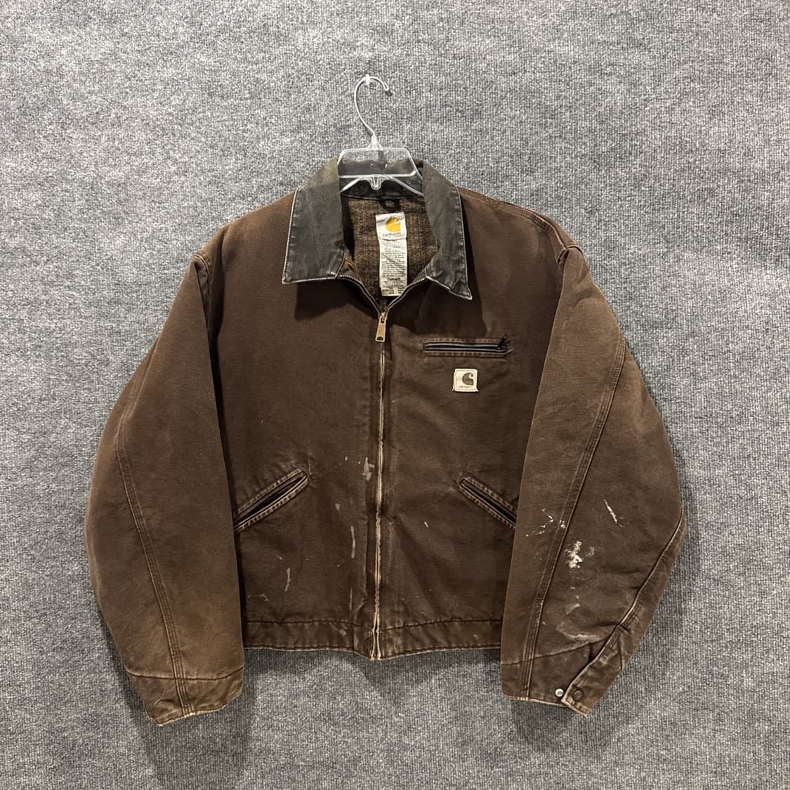00s 칼하트 J97 디트로이트 자켓 다크브라운 상품이미지1