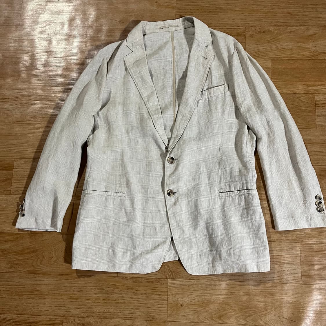 [110] 알마니 꼴레지오니 글렌 린넨자켓 상품이미지1