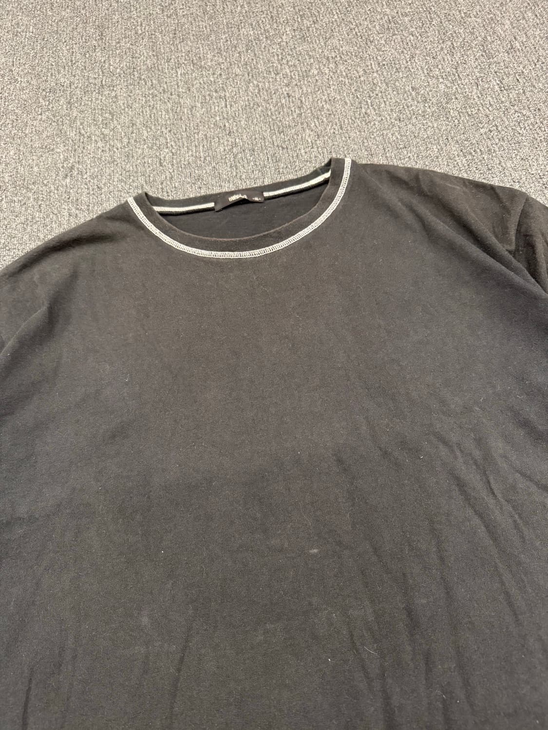 XL)Mossimo 빈티지 프린팅 스티치 디테일 반팔 상품이미지3