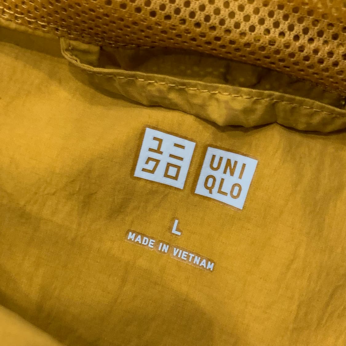L 유니클로 나일론 아노락 바람막이 자켓 상품이미지5