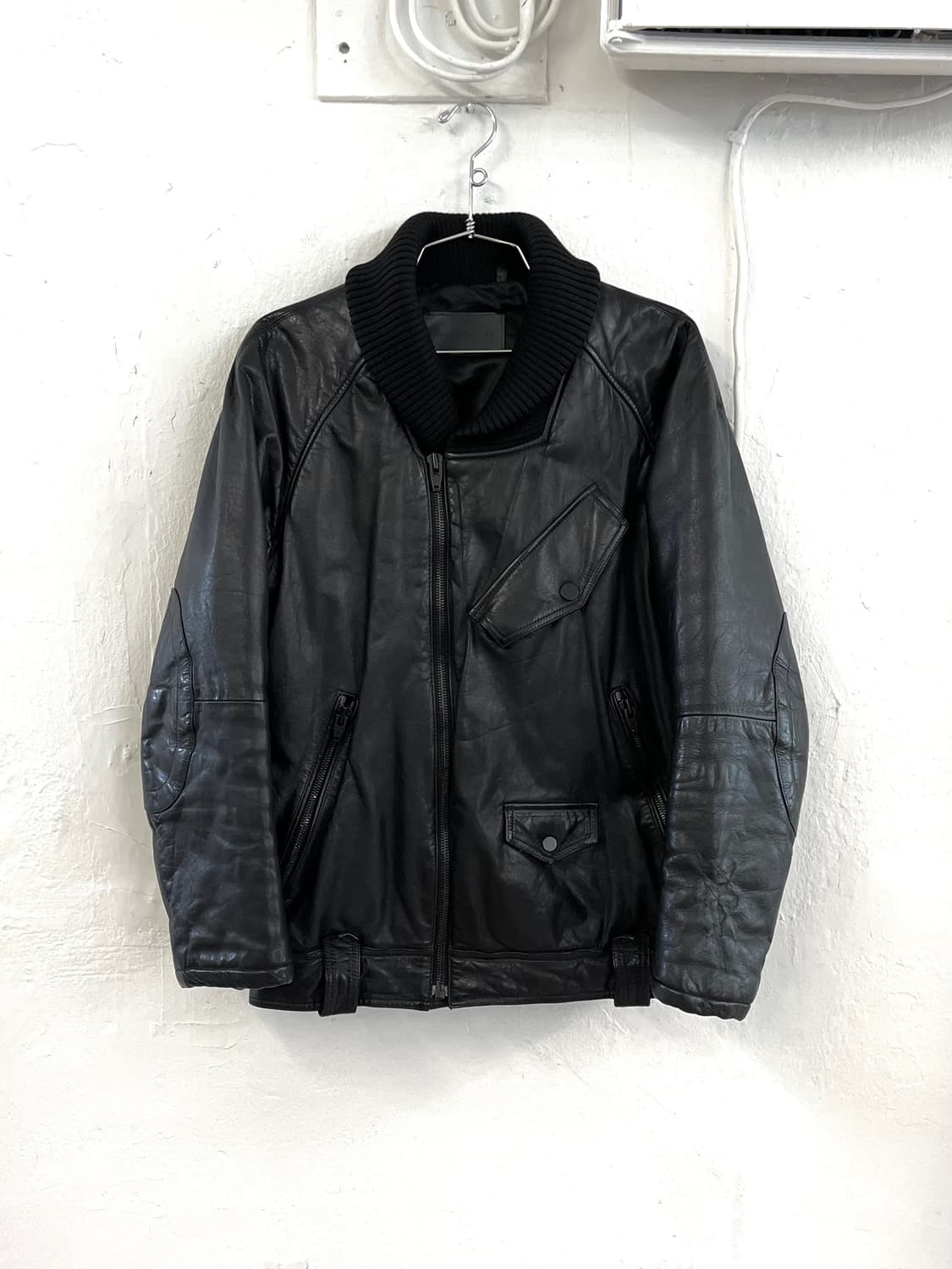 알렉산더왕 H&M 레더 패딩 자켓 상품이미지1