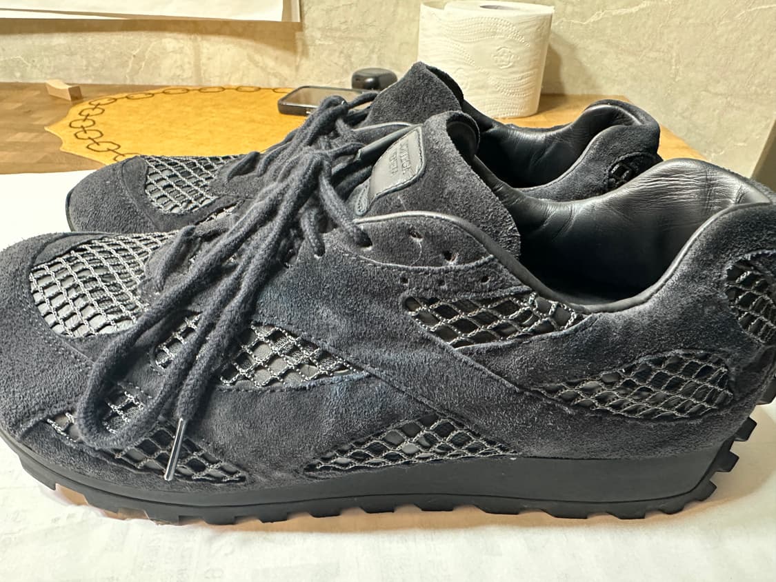 보테가베네타 오르빗스니커즈 블랙 스웨이드 45사이즈 290 판매합니다 상품이미지1