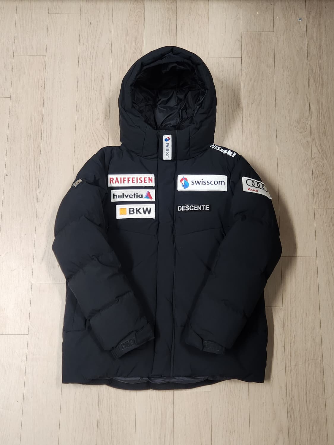 데상트 키즈 아우디 스키 덕다운패딩 160 상품이미지1