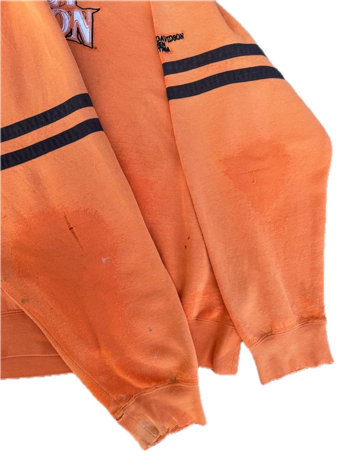 Harley Davidson spell out damage hoodie 상품이미지4