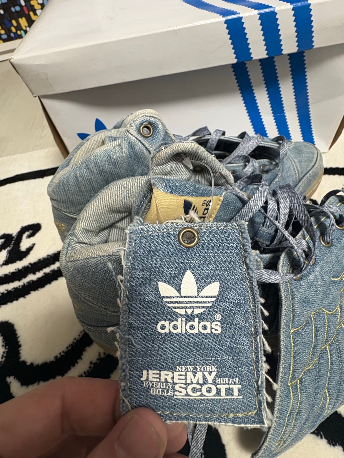 아디다스 제레미스캇 윙스 데님 상품이미지2