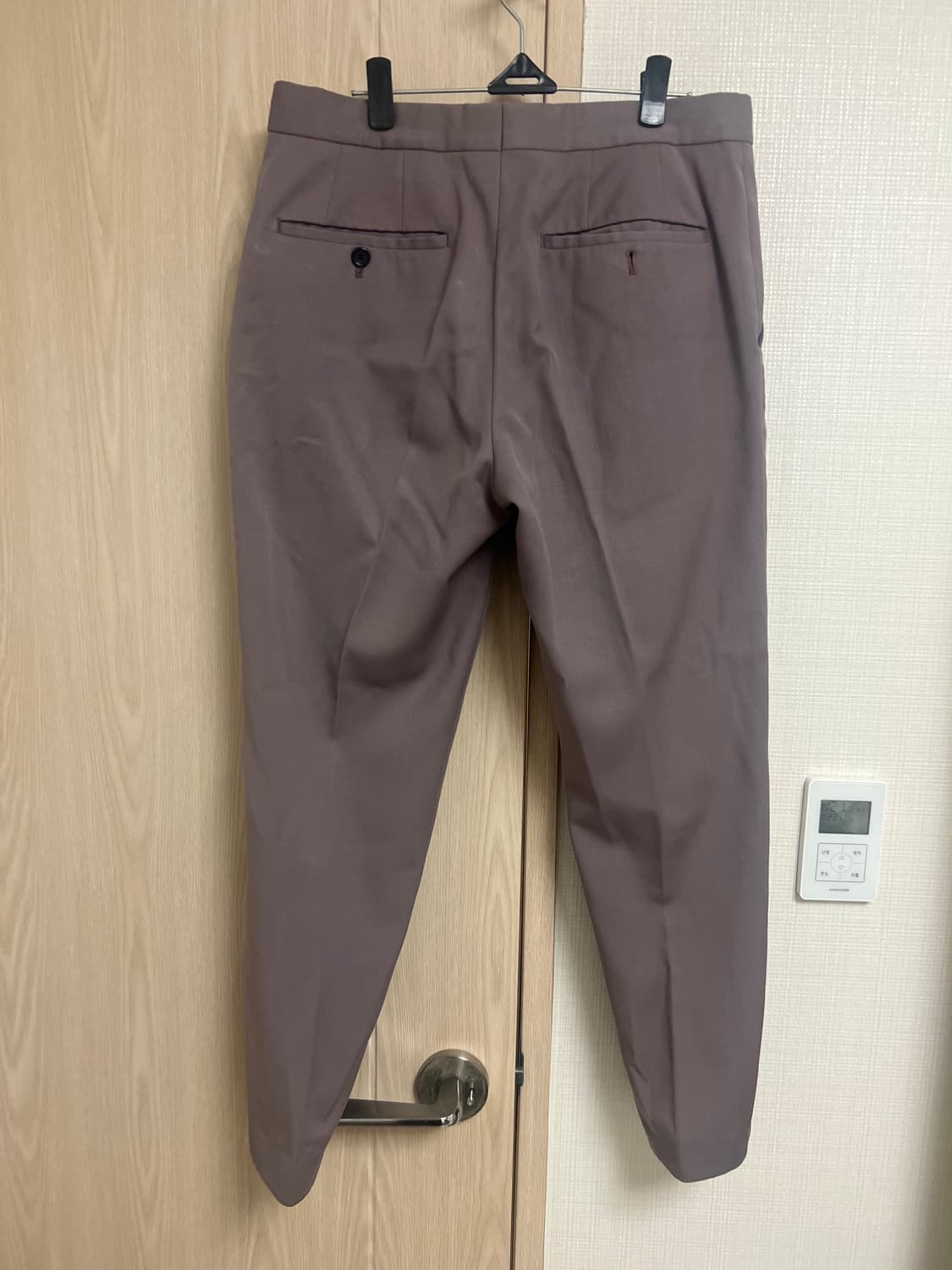 Mngu/16fw 팥죽색 인디핑크 슬랙스/S 상품이미지2