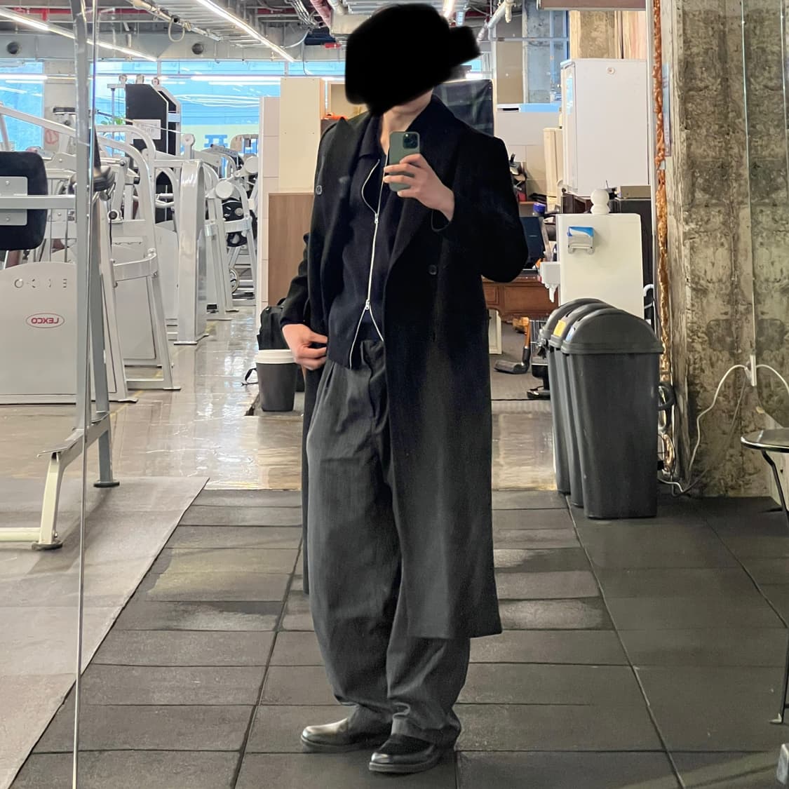 데꼬로소 [Handmade] 테일러드 롱더블코트 XL 상품이미지6