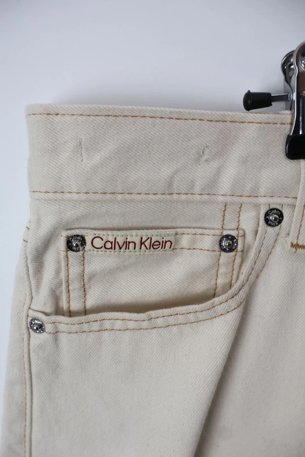 Calvin Klein Relaxed Straight Jeans 상품이미지6