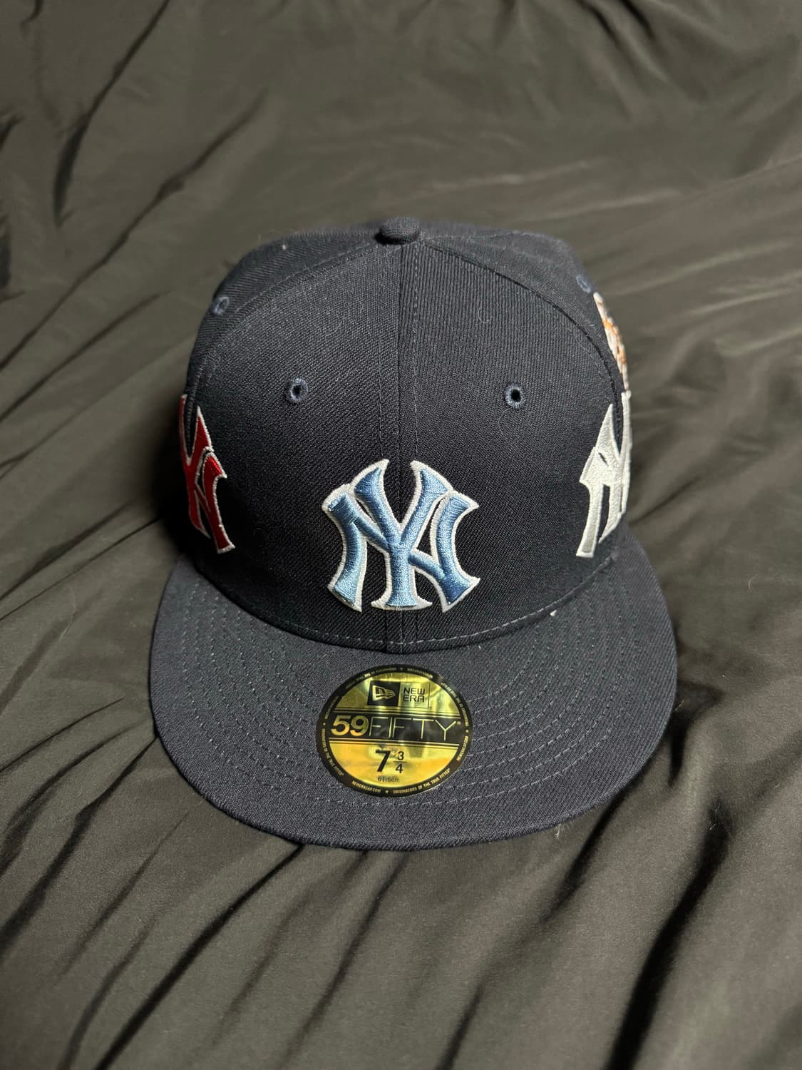 [734] 22FW 슈프림x뉴옥 양키즈 간지 뉴에라 캡 [Navy] 상품이미지5