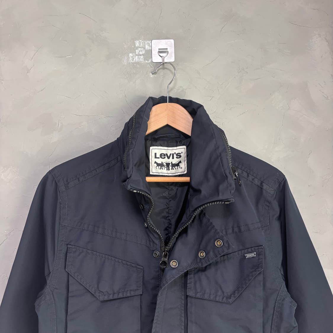 리바이스 필드 야상 자켓 네이비 상품이미지2
