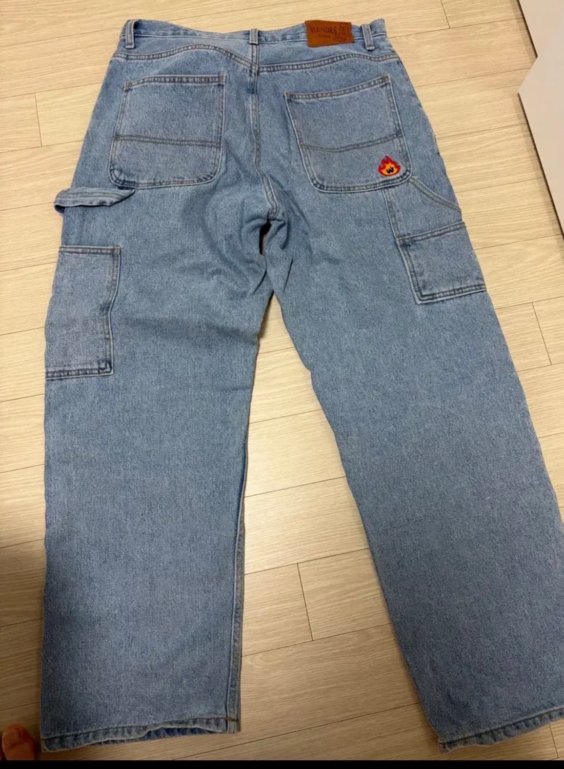 위캔더스 카펜더 연청 라지사이즈 판매 상품이미지1