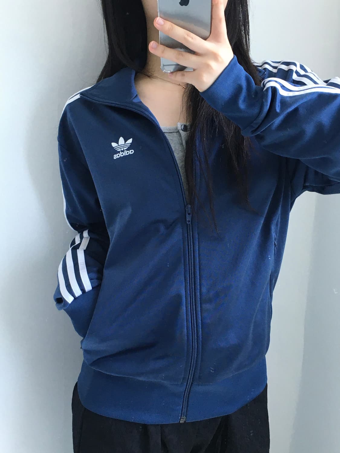 Adidas 아디다스 네이비 신형 파이어버드 트랙탑 상품이미지3
