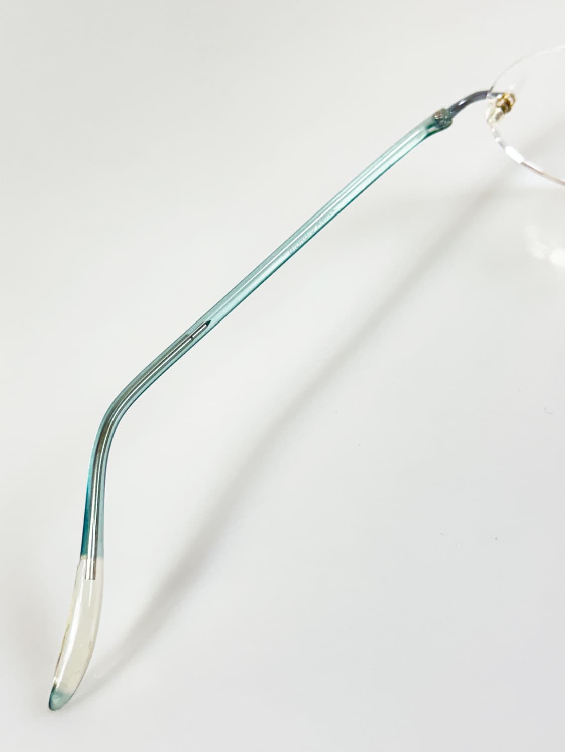 90s GIOGIO AMINA 무테 와이드 라운드 빈티지 안경 상품이미지7