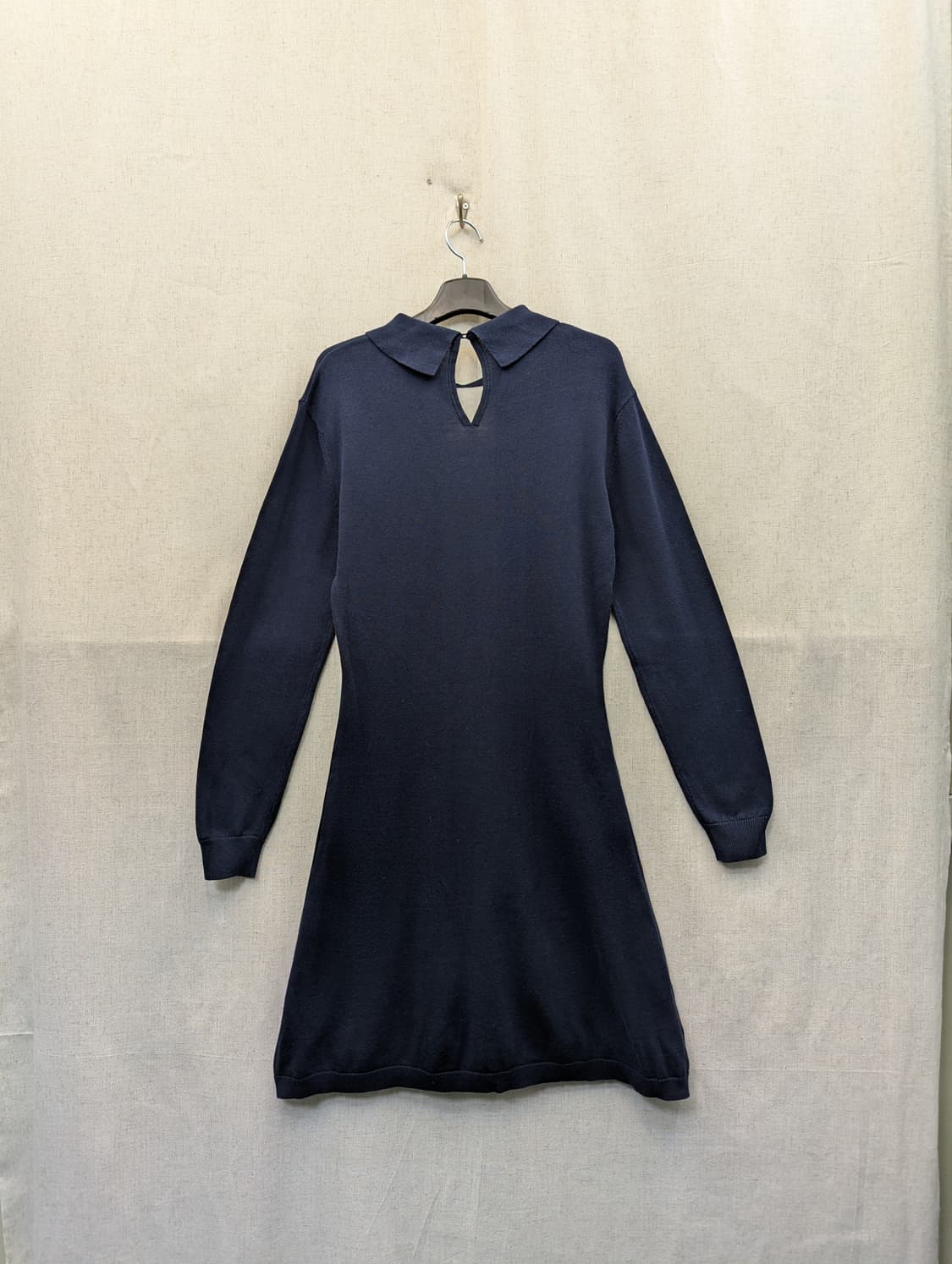 라코스테 네이비 니트 원피스 상품이미지2