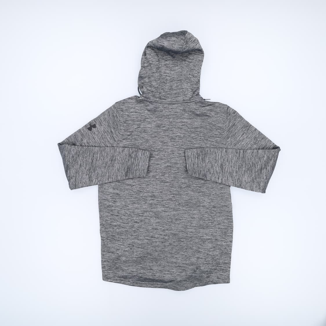 [S] 언더아머 남성 그레이 기모 후드 티셔츠 N7011 상품이미지2